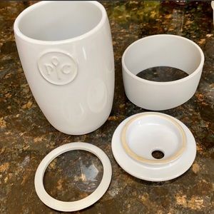 Pampered Chef Ceramic Egg Cooker